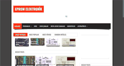 Desktop Screenshot of eprom-elektronik.com