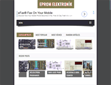 Tablet Screenshot of eprom-elektronik.com